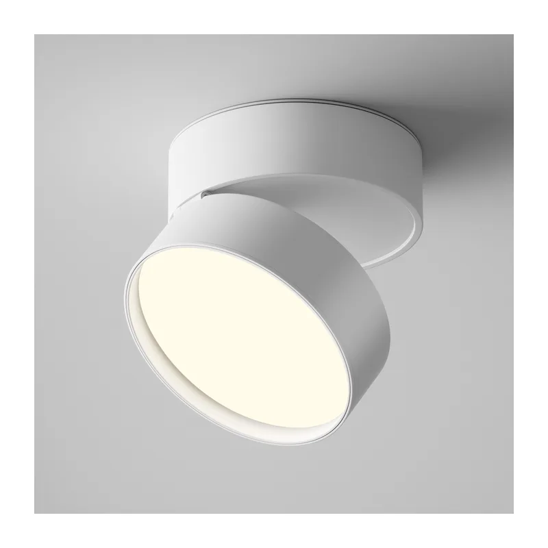 Потолочный светильник Онда / Onda 18 Вт 4000 К 120° Maytoni C024CL-18W4K-W-1 8