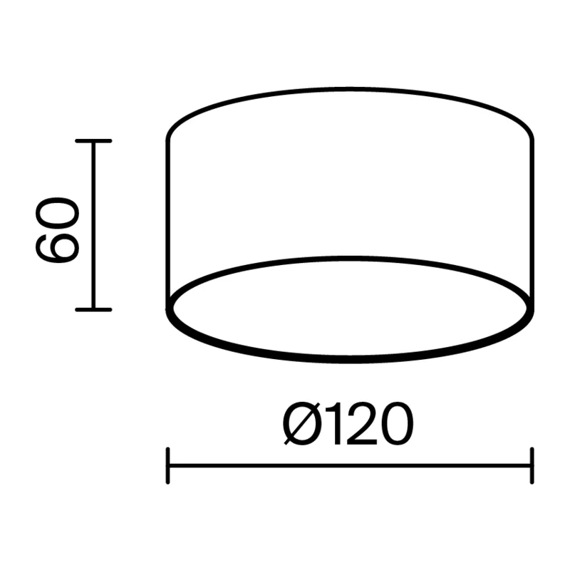 Потолочный светильник Зон / Zon 12 Вт 3000 К 120° Maytoni C032CL-12W3K-RD-W 8