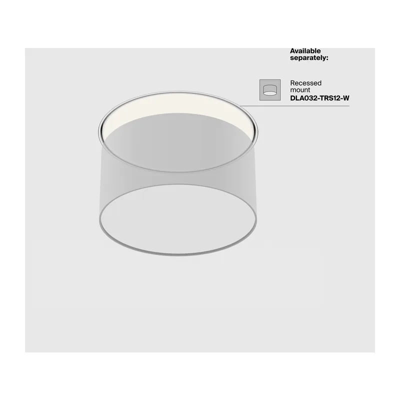 Потолочный светильник Зон / Zon 12 Вт 4000 К 120° Maytoni C032CL-12W4K-RD-B 10