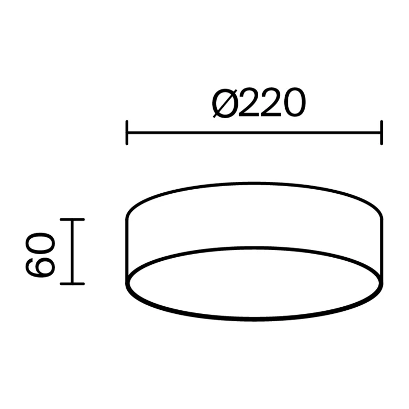 Потолочный светильник Зон / Zon 24 Вт 3000 К 120° Maytoni C032CL-24W3K-RD-W 10