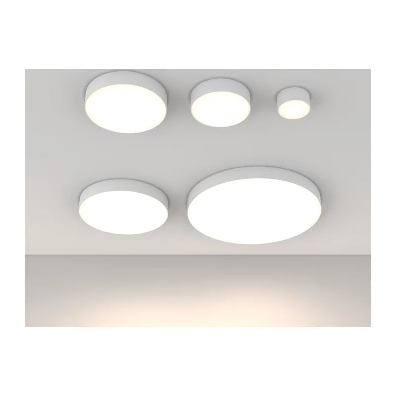 Потолочный светильник Зон / Zon 24 Вт 4000 К 120° Maytoni C032CL-24W4K-RD-W 12