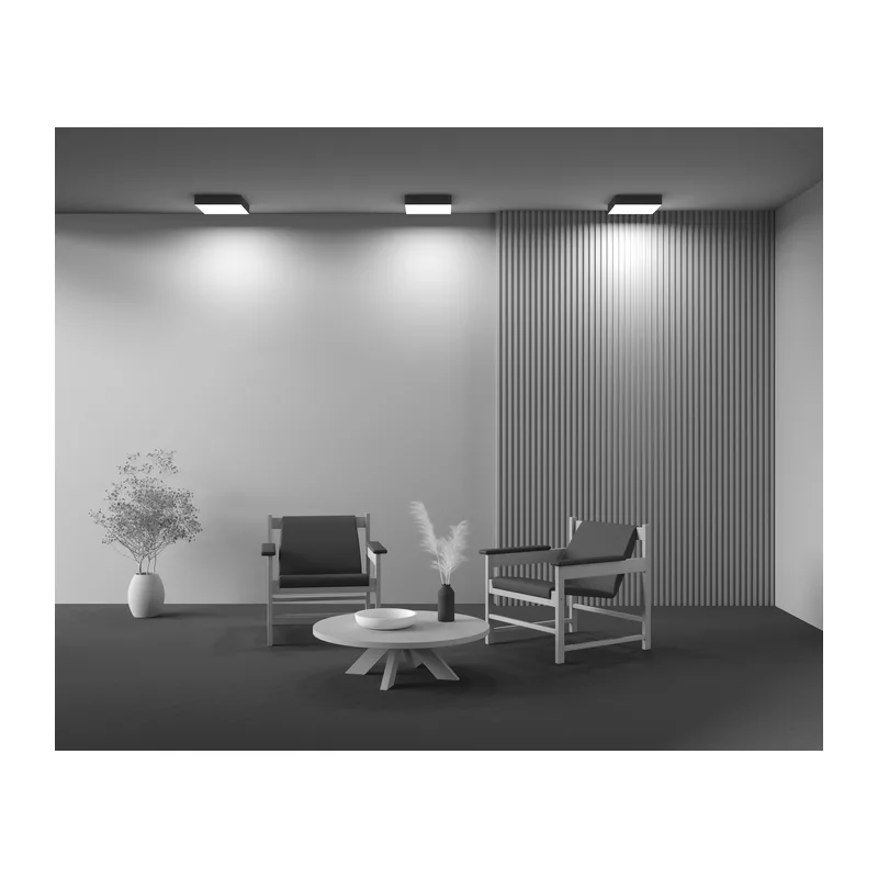Потолочный светильник Зон / Zon 36 Вт 4000 К 120° Maytoni C032CL-36W4K-SQ-B 7