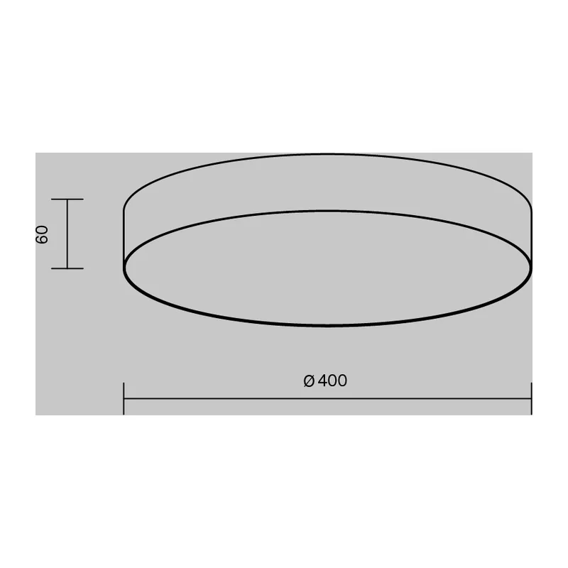 Потолочный светильник Зон / Zon 45 Вт 3000 К 120° Maytoni C032CL-45W3K-RD-MG 10
