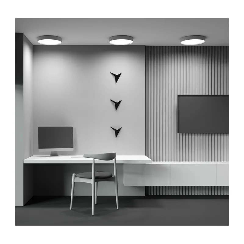 Потолочный светильник Зон / Zon 45 Вт 3000 К 120° Maytoni C032CL-45W3K-RD-MG 8