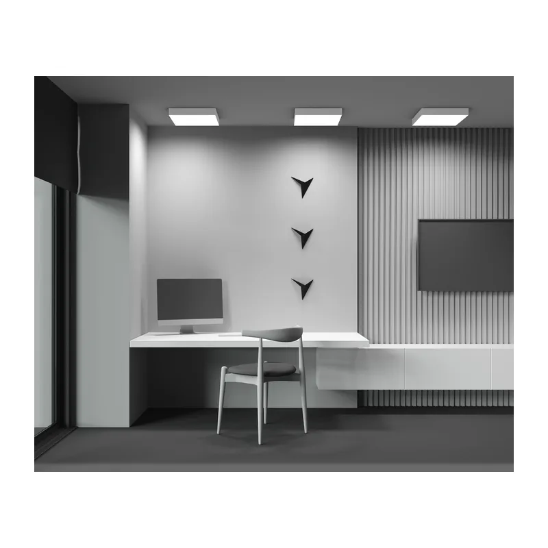 Потолочный светильник Зон / Zon 45 Вт 4000 К 120° Maytoni C032CL-45W4K-SQ-W 3