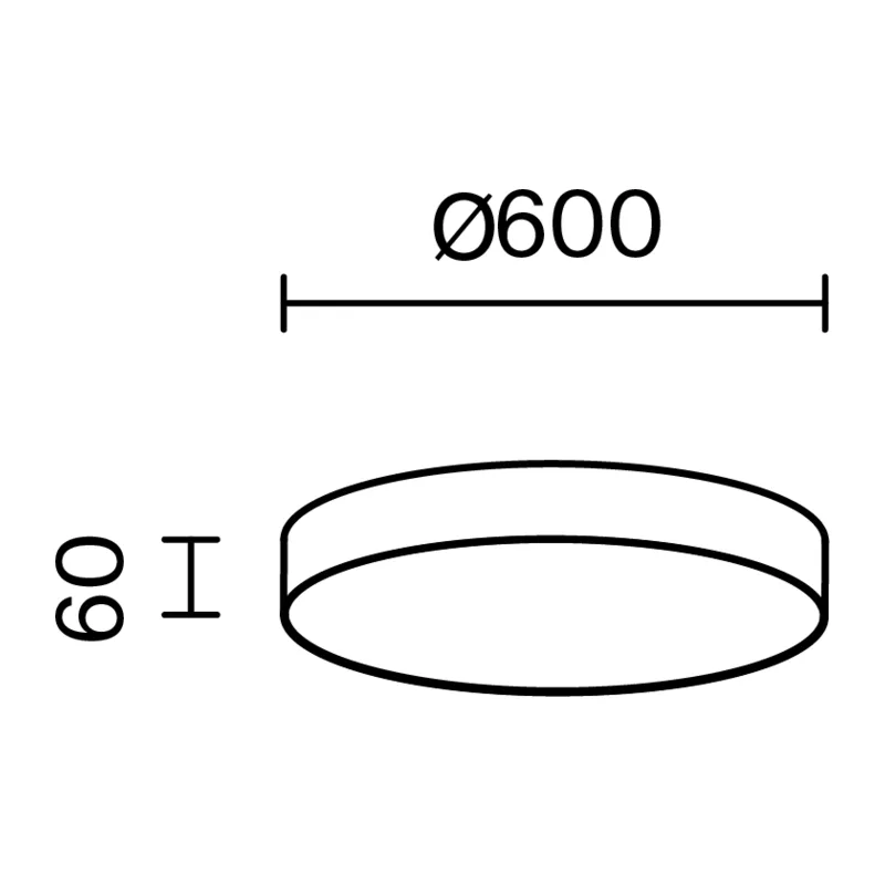 Потолочный светильник Зон / Zon 90 Вт 3000 К 120° Maytoni C032CL-90W3K-RD-B 10