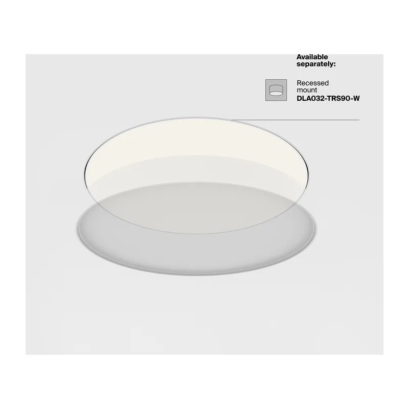 Потолочный светильник Зон / Zon 90 Вт 4000 К 120° Maytoni C032CL-90W4K-RD-B 12