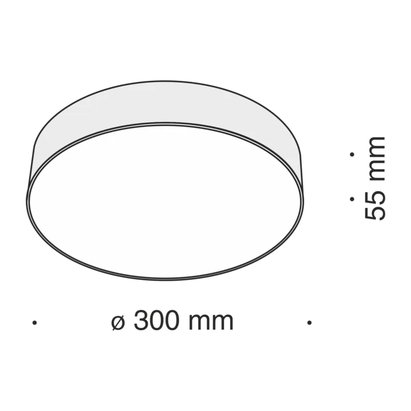 Потолочный светильник C032CL-L43B4K - 35 Вт LED Voltega 6