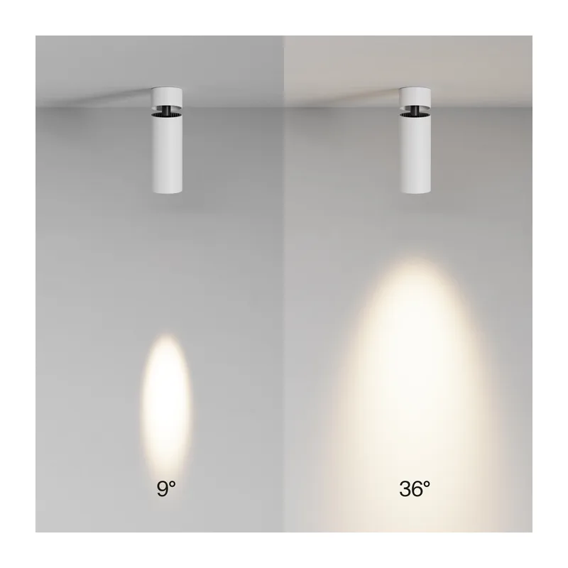 Потолочный светильник Фокус / FOCUS LED 12 Вт 3000 К 9° Maytoni C055CL-L12W3K-SS-W 4