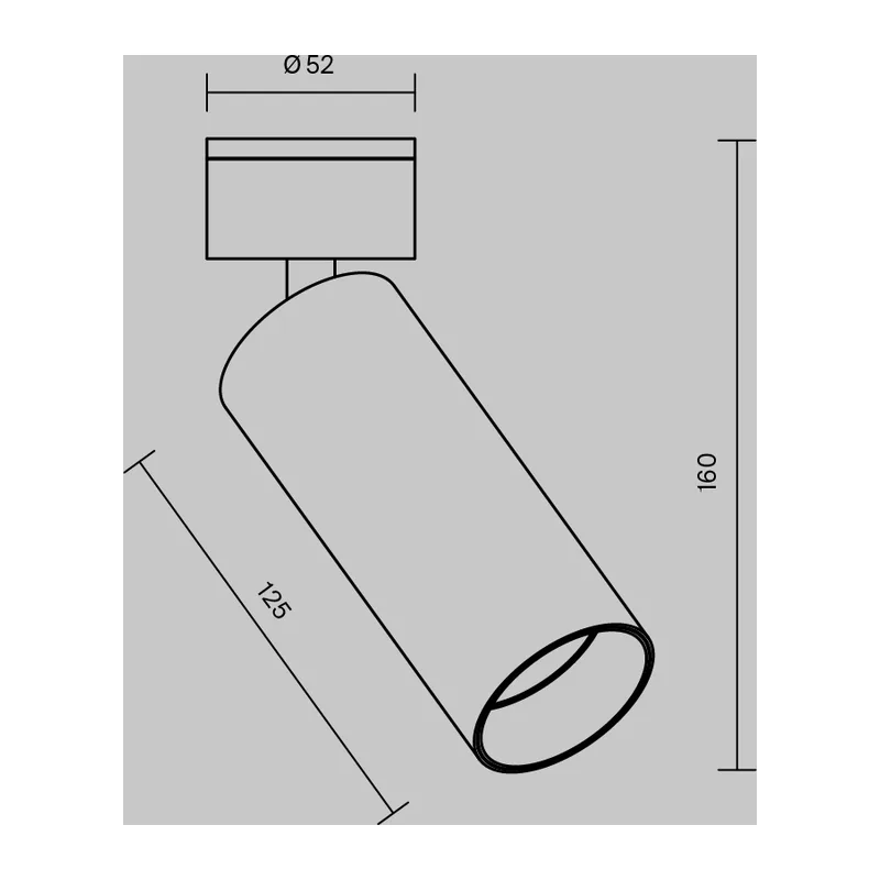 Потолочный светильник Фокус / FOCUS LED 12 Вт 4000 К 50° Maytoni C055CL-L12W4K-W-BS 14
