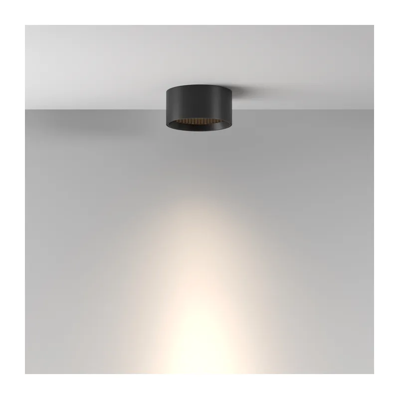 Потолочный светильник Блик / Glare 7 Вт 3000 К 30° IP 44 Maytoni C122CL-L7-3K-B 3