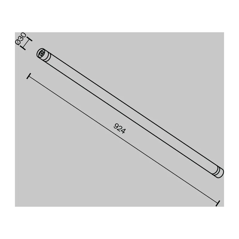 Светильник Ларк / Larc для системы освещения Shelf 3000К 13Вт 360° Maytoni C148CL-L900-13W3K-B 10
