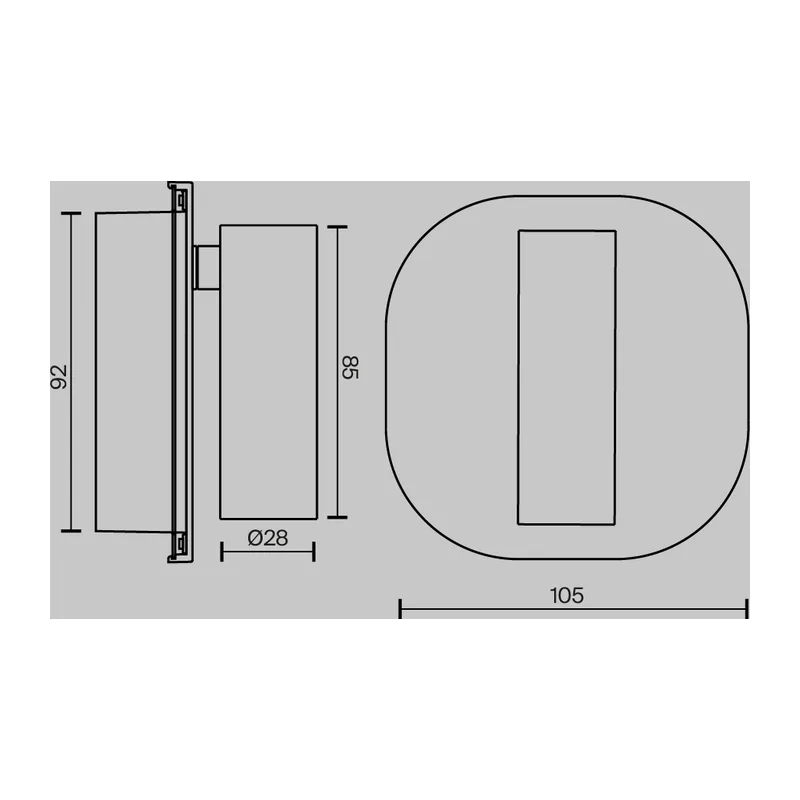 Настенный светильник (бра) Эго / Ego 2700-4000К 9Вт Maytoni C175WL-9W-2.7-4K-B 6