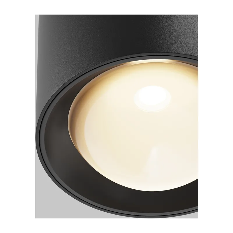 Потолочный светильник Линза / Lens 15 Вт 3000 К 70° IP 44 Maytoni C217CL-15W3K-B 12