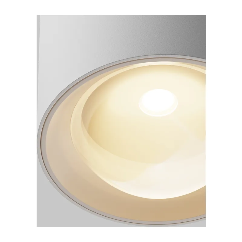Потолочный светильник Линза / Lens 15 Вт 3000 К 70° IP 44 Maytoni C217CL-15W3K-W 10