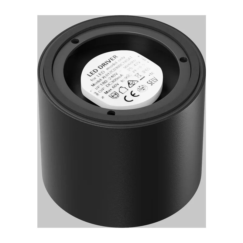 Потолочный светильник Линза / Lens 15 Вт 4000 К 70° IP 44 Maytoni C217CL-15W4K-B 8