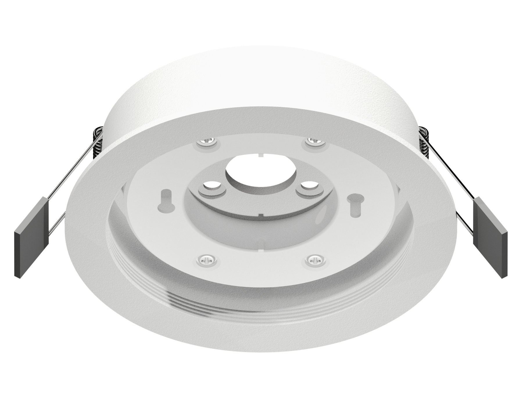 Корпус светильника встраиваемый C8050 SWH белый песок D110*H40mm Out2mm GX53 Ambrella Light 2