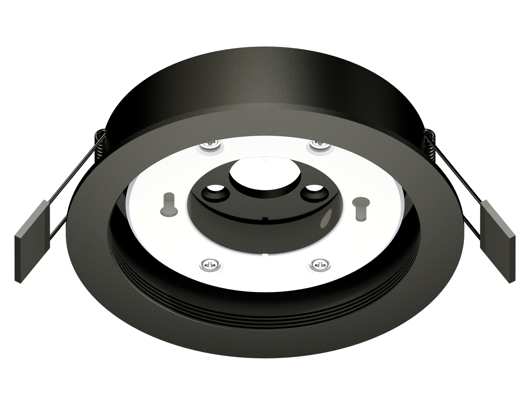 Корпус светильника встраиваемый C8051 SBK черный песок D110*H40mm Out2mm GX53 Ambrella Light 2