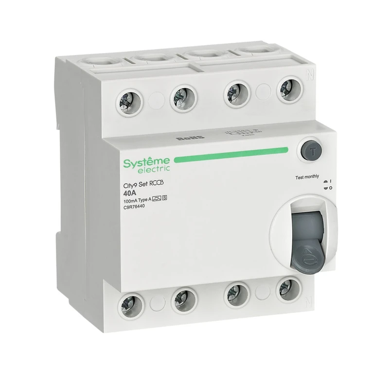 City9 Set ВДТ 40А 4P 100мА A-S 400В 2