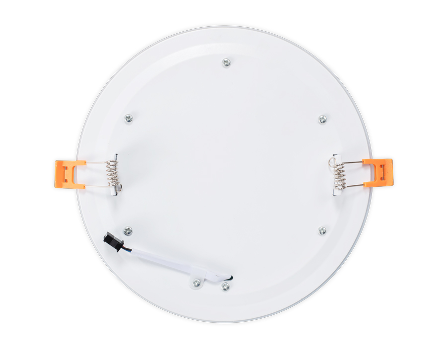 Встраиваемый cветодиодный светильник с подсветкой DCR379 18W+6W 6400K/3000K 85-265V D245*28 Ambrella Light 14