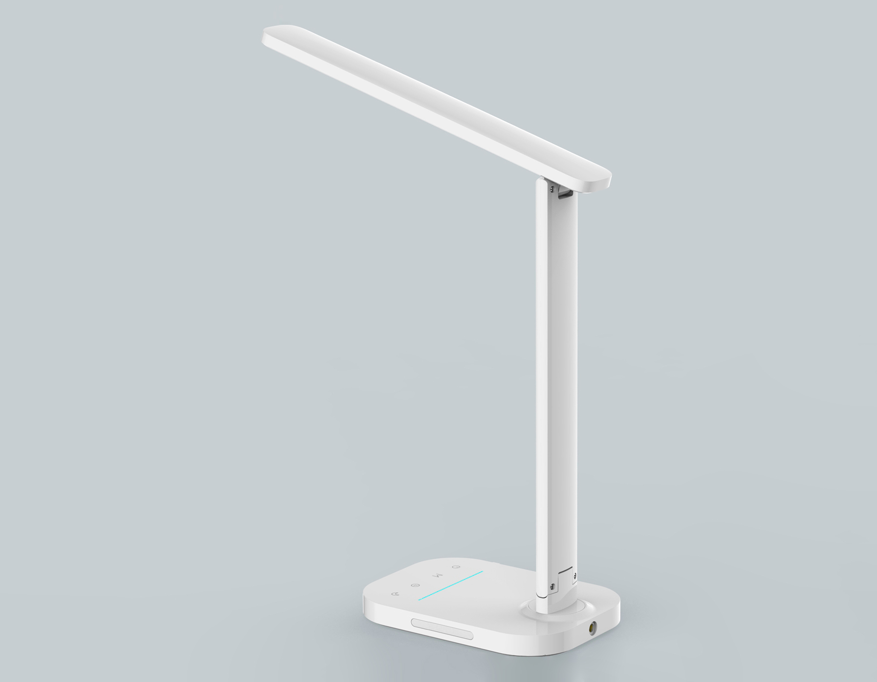 Светодиодная настольная лампа с USB портом и таймером DE444 WH белый LED 3000-6400K 7W Ambrella Light 12