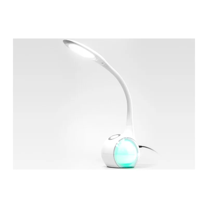 Светодиодная настольная лампа 4200K+RGB 7.5Вт DE532 WH белый LED 4200K+RGB 7.5W Ambrella Light 10