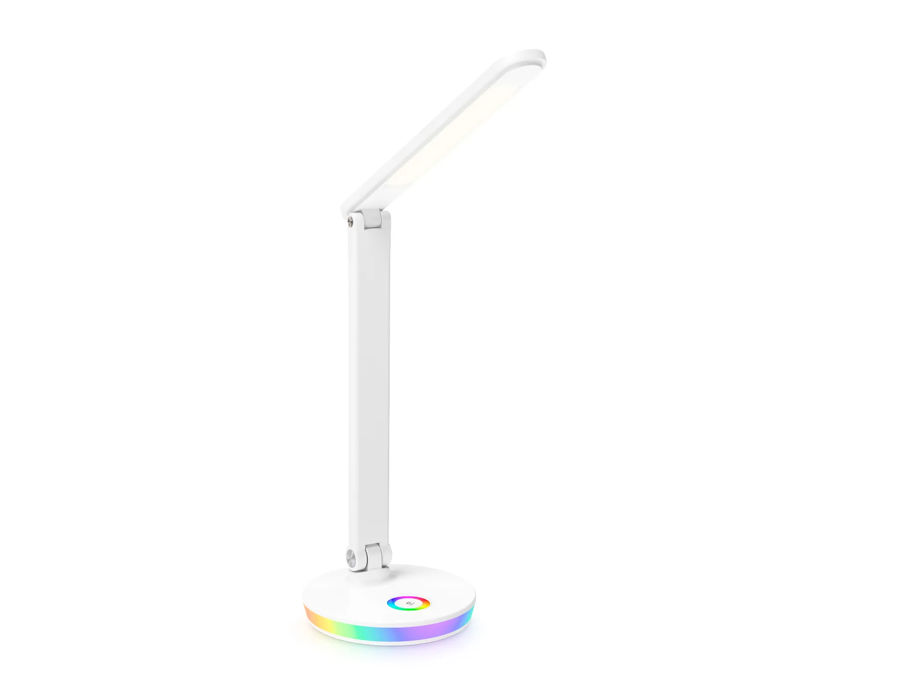 Светодиодная настольная лампа 2700K-6400K+RGB 12Вт DE534 WH белый LED 2800-6500K+RGB 12W Ambrella Light 7