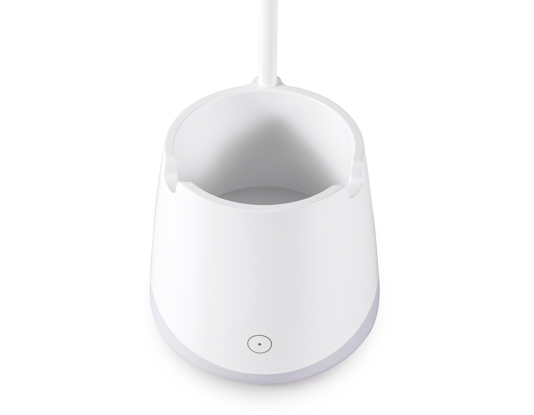 Светодиодная настольная лампа с аккумуляторной батареей, USB-проводом и канцелярским стаканом DE563 WH белый LED 3000-6000K 5W Ambrella Light 8
