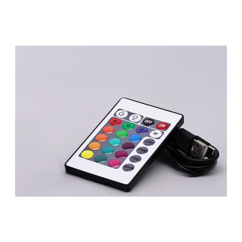 Атмосферная светодиодная настольная лампа с пультом DE8387 BK черный LED RGB 3W (ПДУ RGB) Ambrella Light 10