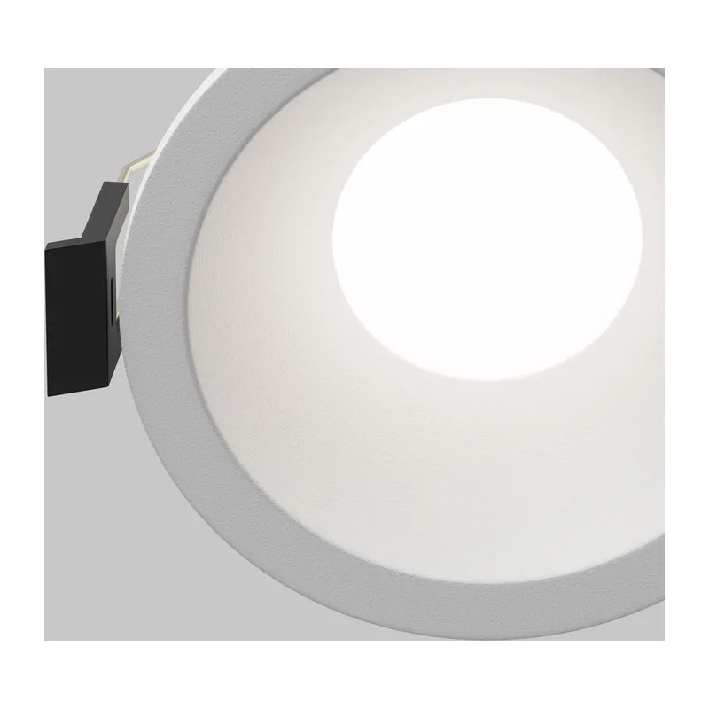 Встраиваемый светильник Зум / Zoom 1*GU10 10 Вт IP 44 Maytoni DL032-2-01W-1(N) 2