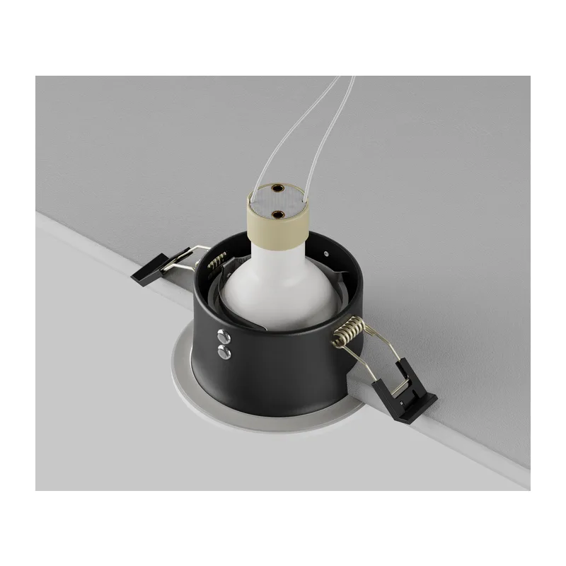 Встраиваемый светильник Зум / Zoom 1*GU10 10 Вт IP 44 Maytoni DL032-2-01W-1(N) 6