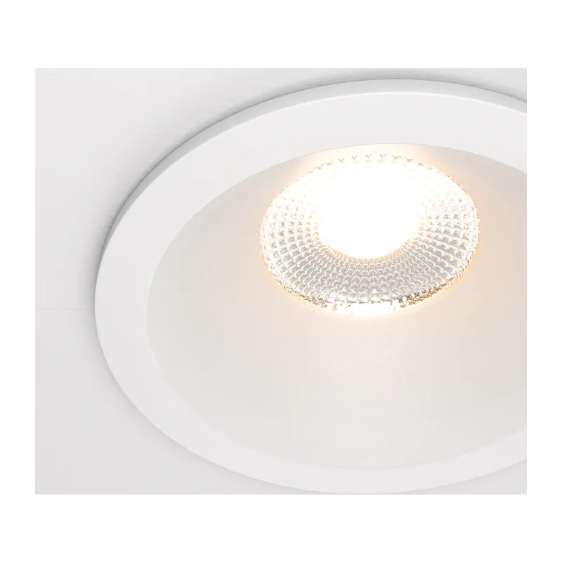 Встраиваемый светильник Зум / Zoom 12 Вт 3000 К 60° IP 65 Maytoni DL034-2-L12W 2