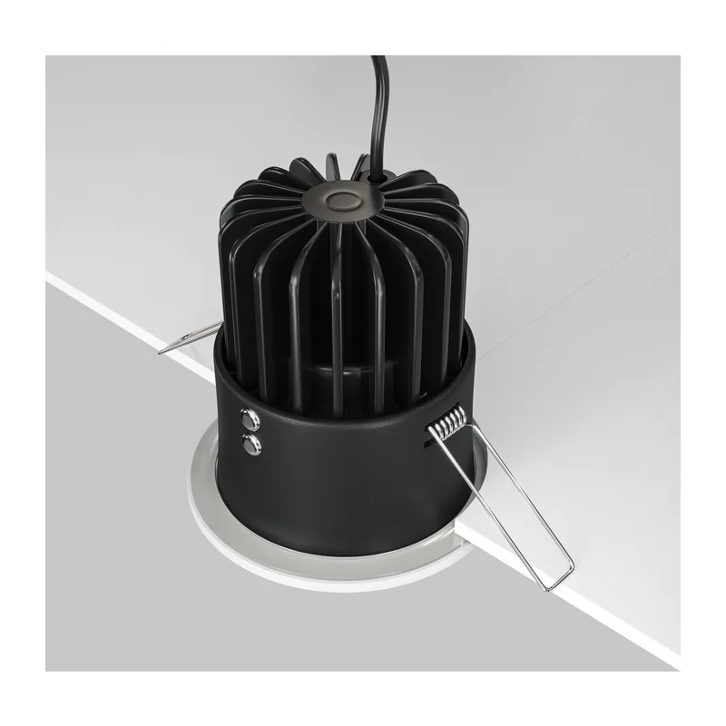 Встраиваемый светильник Зум / Zoom 12 Вт 4000 К 60° IP 65 Maytoni DL034-L12W4K-W 11