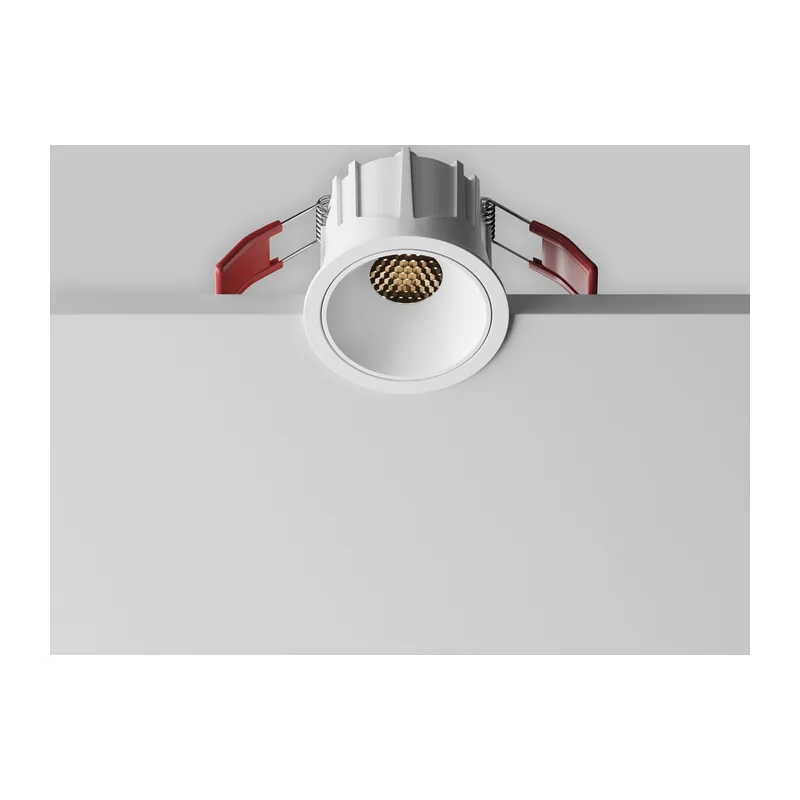 Встраиваемый светильник Альфа / Alfa LED 10 Вт 3000 К 60° Maytoni DL043-01-10W3K-RD-W-1 3