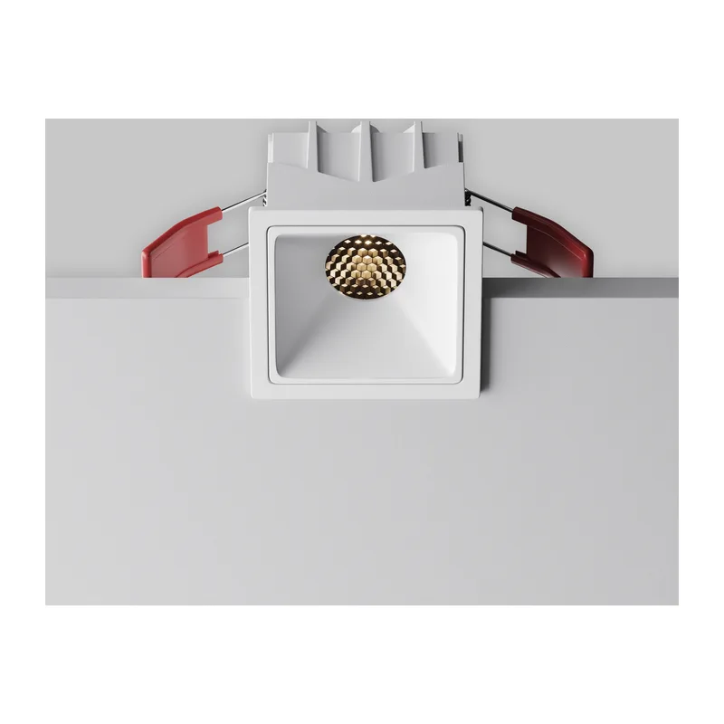 Встраиваемый светильник Альфа / Alfa LED 10 Вт 3000 К 60° Maytoni DL043-01-10W3K-SQ-W-1 2