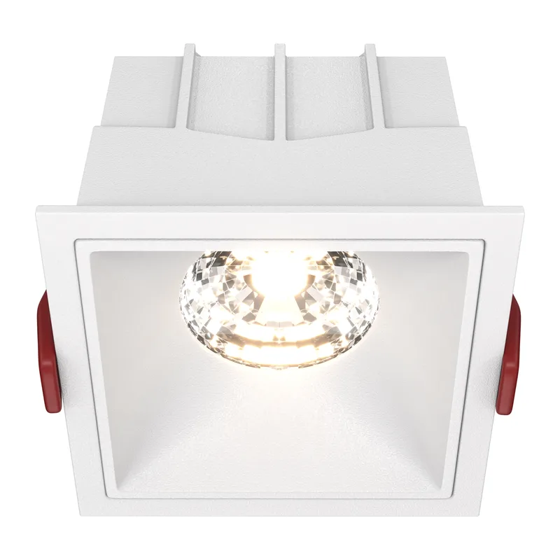 Встраиваемый светильник Альфа / Alfa LED 15 Вт 3000 К 36° с функцией диммирования Maytoni DL043-01-15W3K-D-SQ-W