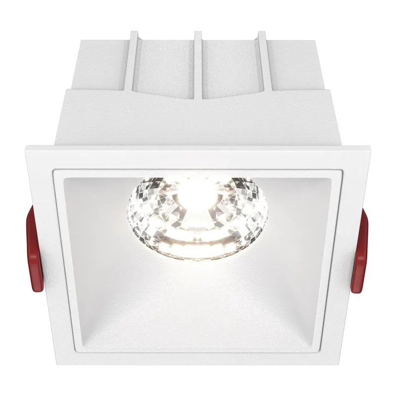 Встраиваемый светильник Альфа / Alfa LED 15 Вт 4000 К 36° Maytoni DL043-01-15W4K-SQ-W