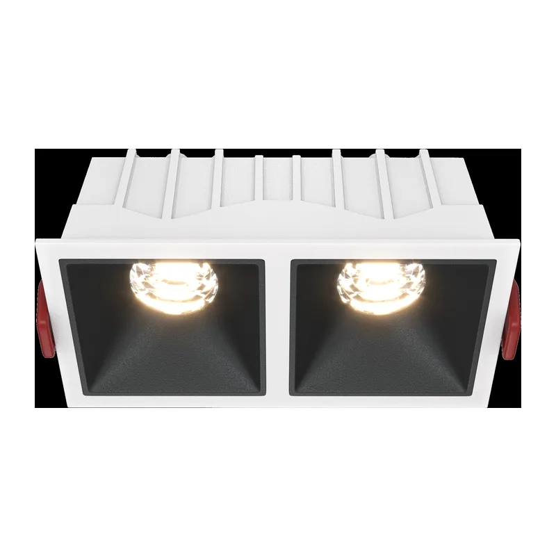 Встраиваемый светильник Альфа / Alfa LED 20 Вт 3000 К 36° с функцией диммирования Maytoni DL043-02-10W3K-D-SQ-WB 3