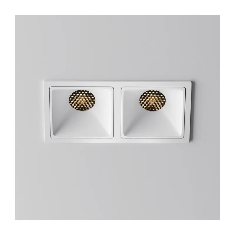 Встраиваемый светильник Альфа / Alfa LED 20 Вт 3000 К 50° Maytoni DL043-02-10W3K-SQ-W-1 2