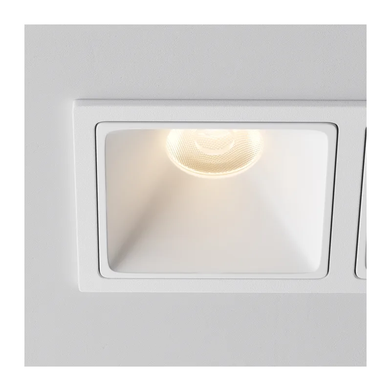 Встраиваемый светильник Альфа / Alfa LED 20 Вт 3000 К 50° Maytoni DL043-02-10W3K-SQ-W-1 4