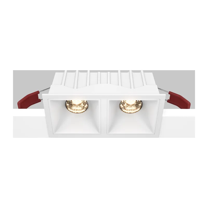 Встраиваемый светильник Альфа / Alfa LED 20 Вт 3000 К 36° Maytoni DL043-02-10W3K-SQ-W 13