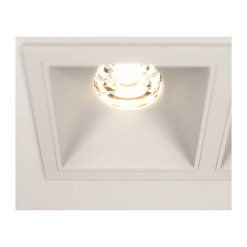 Встраиваемый светильник Альфа / Alfa LED 20 Вт 3000 К 36° Maytoni DL043-02-10W3K-SQ-W 4