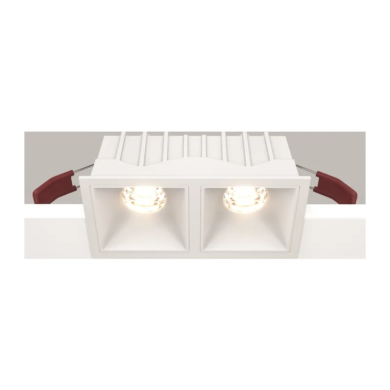 Встраиваемый светильник Альфа / Alfa LED 20 Вт 3000 К 36° Maytoni DL043-02-10W3K-SQ-W 5