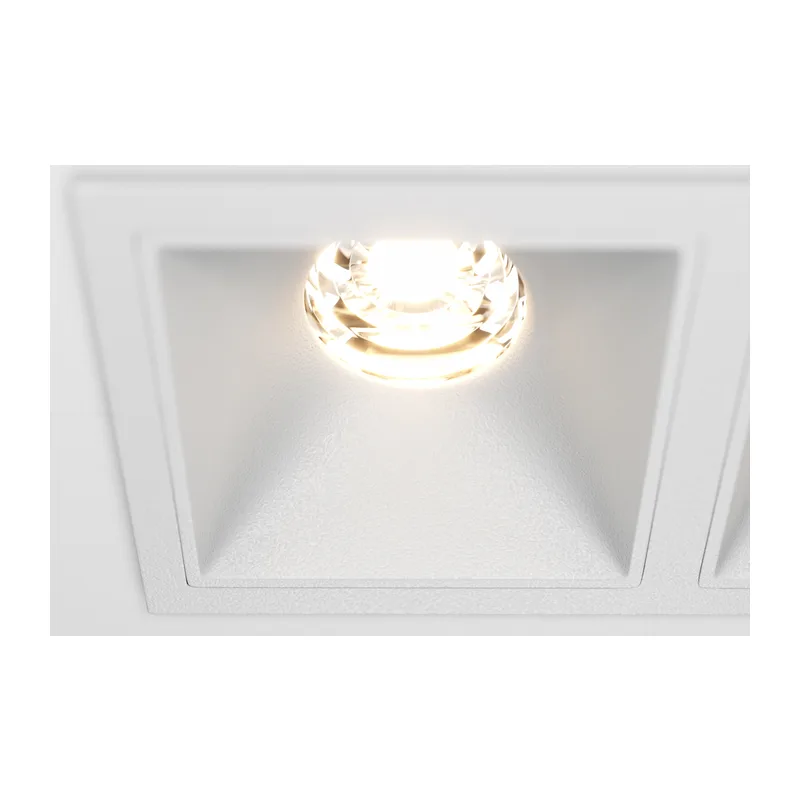Встраиваемый светильник Альфа / Alfa LED 20 Вт 3000 К 36° Maytoni DL043-02-10W3K-SQ-W 9