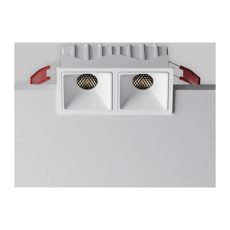 Встраиваемый светильник Альфа / Alfa LED 20 Вт 4000 К 50° Maytoni DL043-02-10W4K-SQ-W-1 3