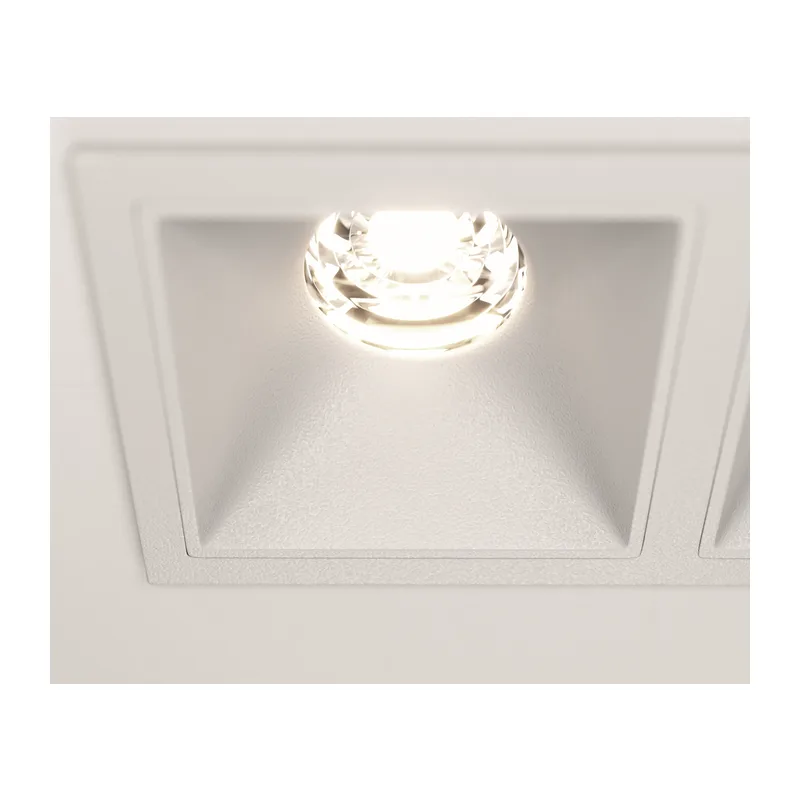Встраиваемый светильник Альфа / Alfa LED 20 Вт 4000 К 36° Maytoni DL043-02-10W4K-SQ-W 3