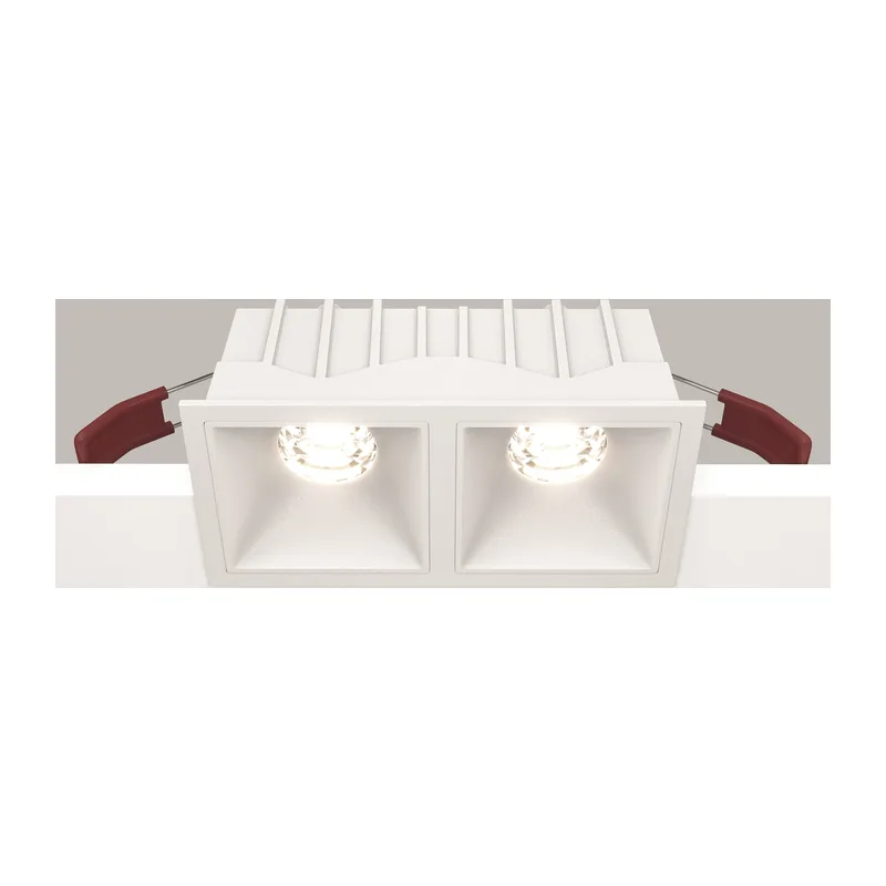 Встраиваемый светильник Альфа / Alfa LED 20 Вт 4000 К 36° Maytoni DL043-02-10W4K-SQ-W 4
