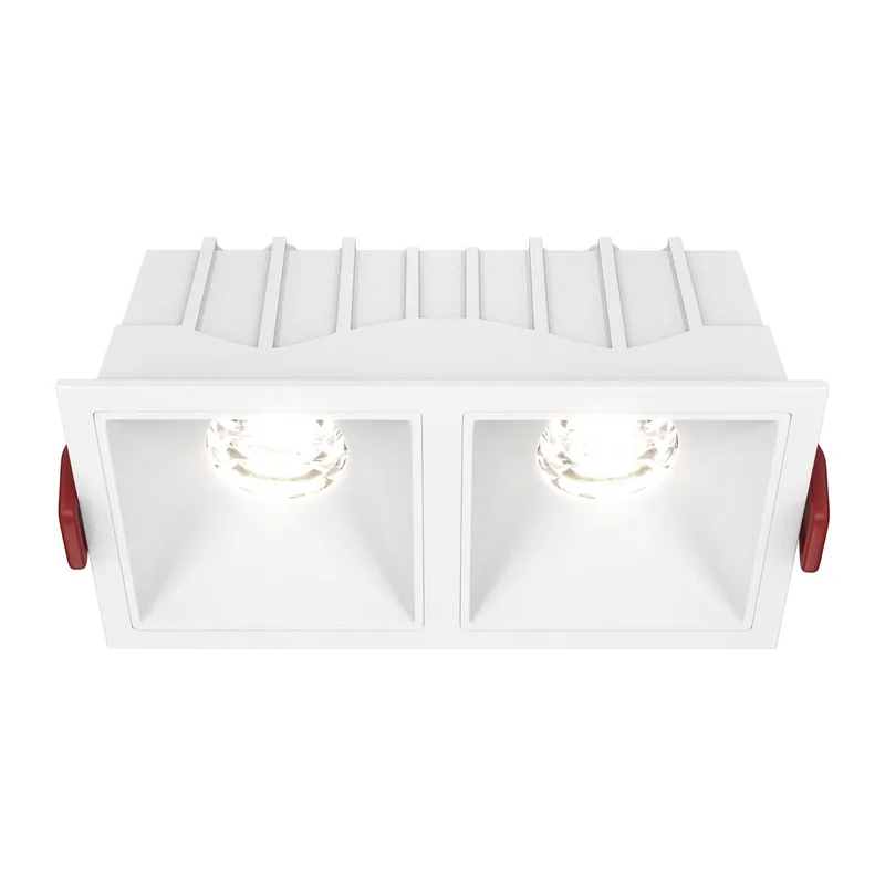 Встраиваемый светильник Альфа / Alfa LED 20 Вт 4000 К 36° Maytoni DL043-02-10W4K-SQ-W
