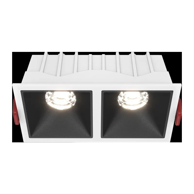 Встраиваемый светильник Альфа / Alfa LED 20 Вт 4000 К 36° Maytoni DL043-02-10W4K-SQ-WB 3