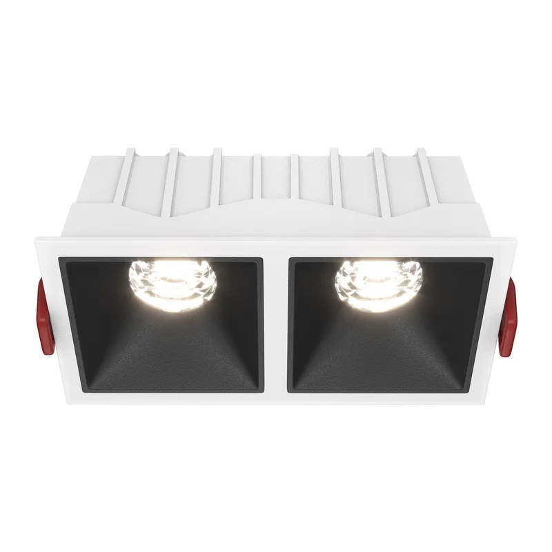 Встраиваемый светильник Альфа / Alfa LED 20 Вт 4000 К 36° Maytoni DL043-02-10W4K-SQ-WB